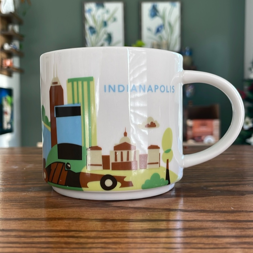 Starbucks Indianapolis “YOU ARE HERE” collection EUC